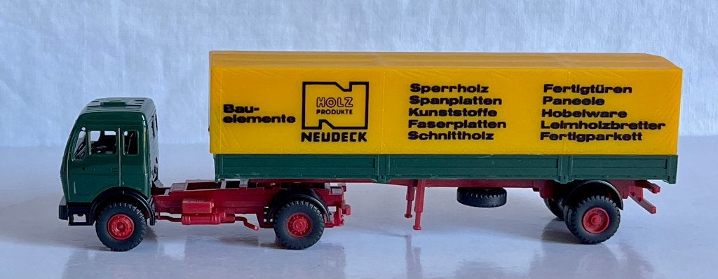 Roskopf 455: Mercedes Benz 1217 LS/36 "Neudeck Holz", Hobby en Vrije tijd, Modelauto's | 1:87, Ophalen of Verzenden, Zo goed als nieuw