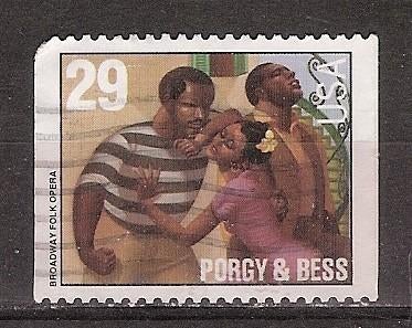 USA, Musical, Porgy & Bess, 1993., Ophalen of Verzenden, Gestempeld, Noord-Amerika