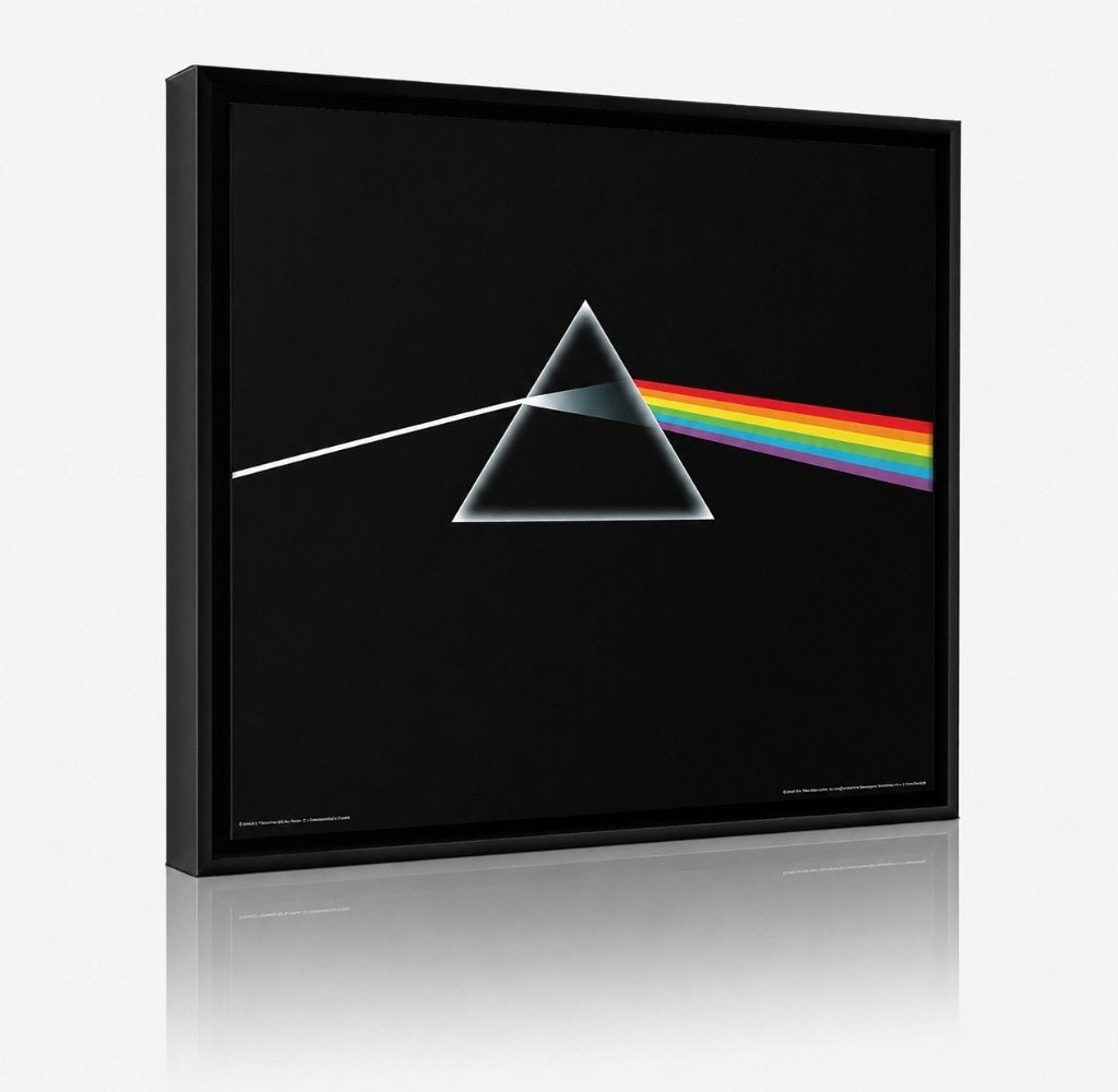 Partij Pink Floyd Dark side of the moon – Premium Framed Art, NHP International, Nieuw, Ophalen of Verzenden, Info@nhp-international.com