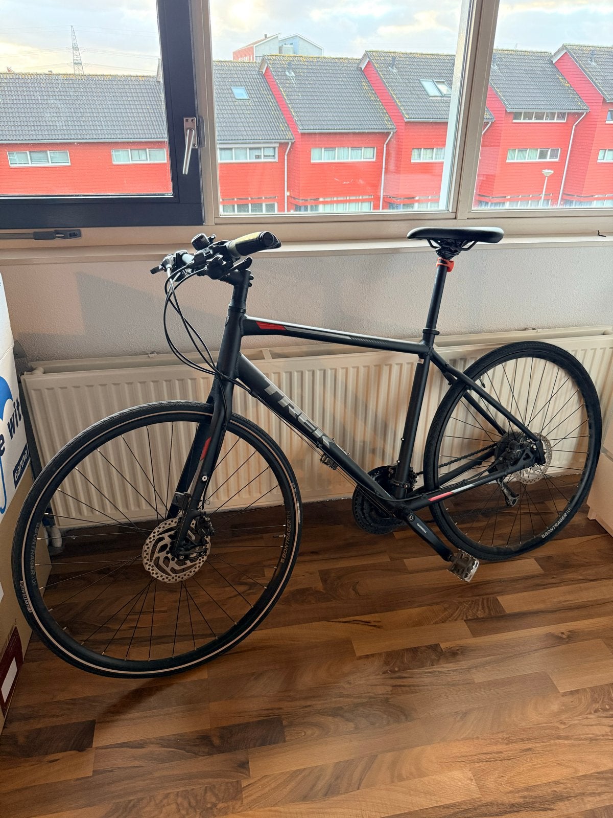 Trek FX 3 Fitnessfiets met Spd combi pendalen, Gebruikt, Overige maten, Meer dan 20 versnellingen, Schijfrem