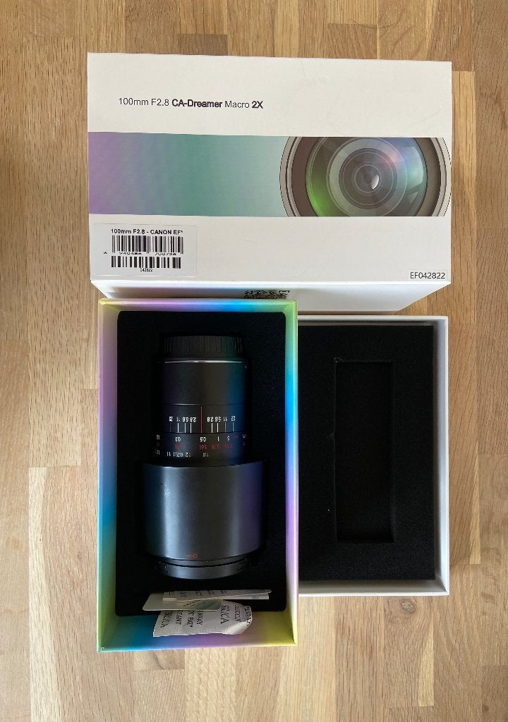 Laowa 100mm F2.8 Macro 2x - CA-Dreamer EF, Overige merken, Ophalen of Verzenden, 100 mm, Laowa