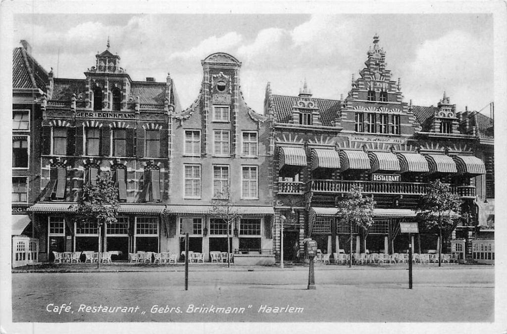 381-269-009 Haarlem Restaurant, Verzenden, Voor 1920, Noord-Holland