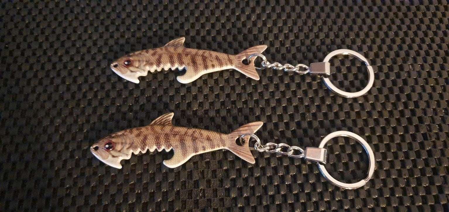 Vis Flesopener Sleutelhanger €8.50 per stuk, Ophalen of Verzenden, Nieuw