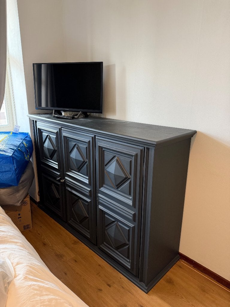 Dressoir kast / cabinet kast / boerenkabinet / buffet kast, Ophalen, Met deur(en), 150 tot 200 cm, Zo goed als nieuw