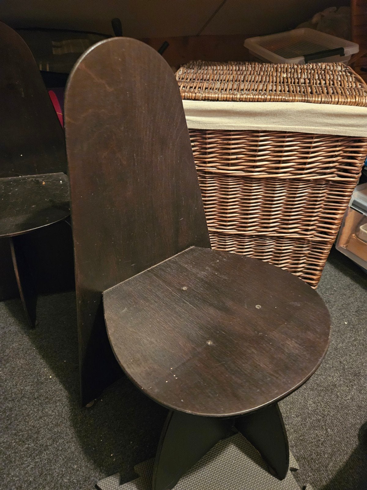 Kinderstoeltje 2 stuks, Ophalen, Zo goed als nieuw, Hout