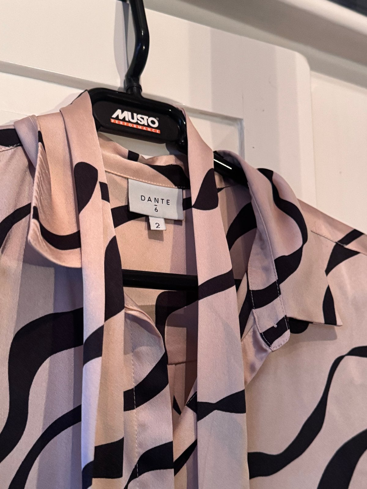 Dante 6 Jurk met print - Maat M, Kleding | Dames, Jurken, Maat 38/40 (M), Beige, Ophalen of Verzenden, Zo goed als nieuw