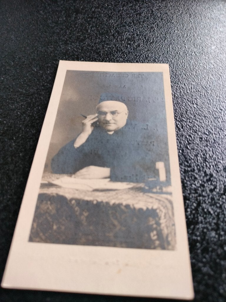 Bidprentje Pastoor van Mulukom Nijmegen, Verzamelen, Bidprentjes en Rouwkaarten, Ophalen of Verzenden