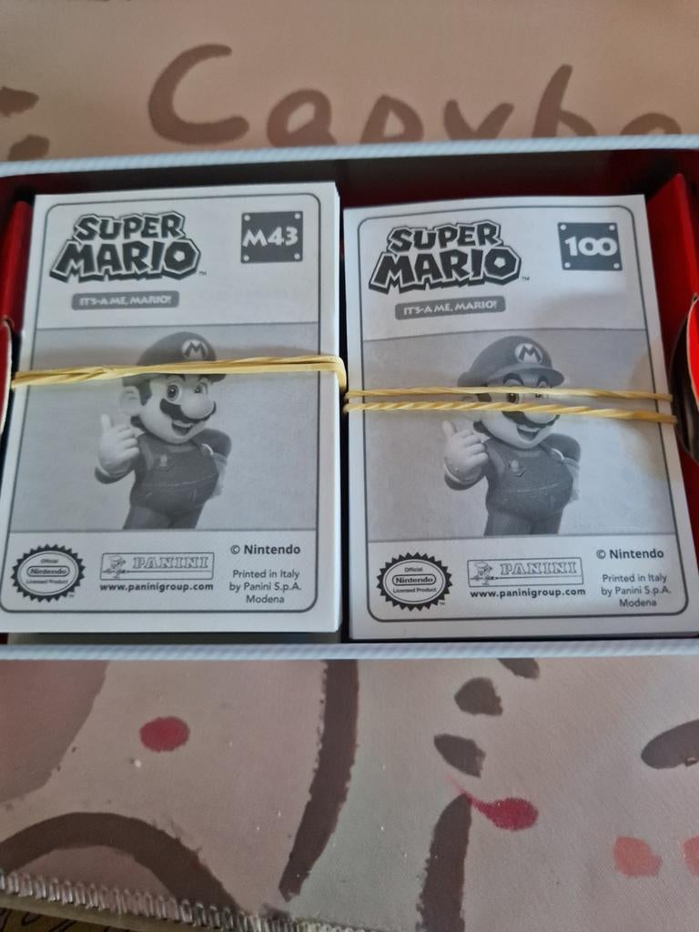 Super Mario stickers ~ panini, Ophalen of Verzenden, Nieuw