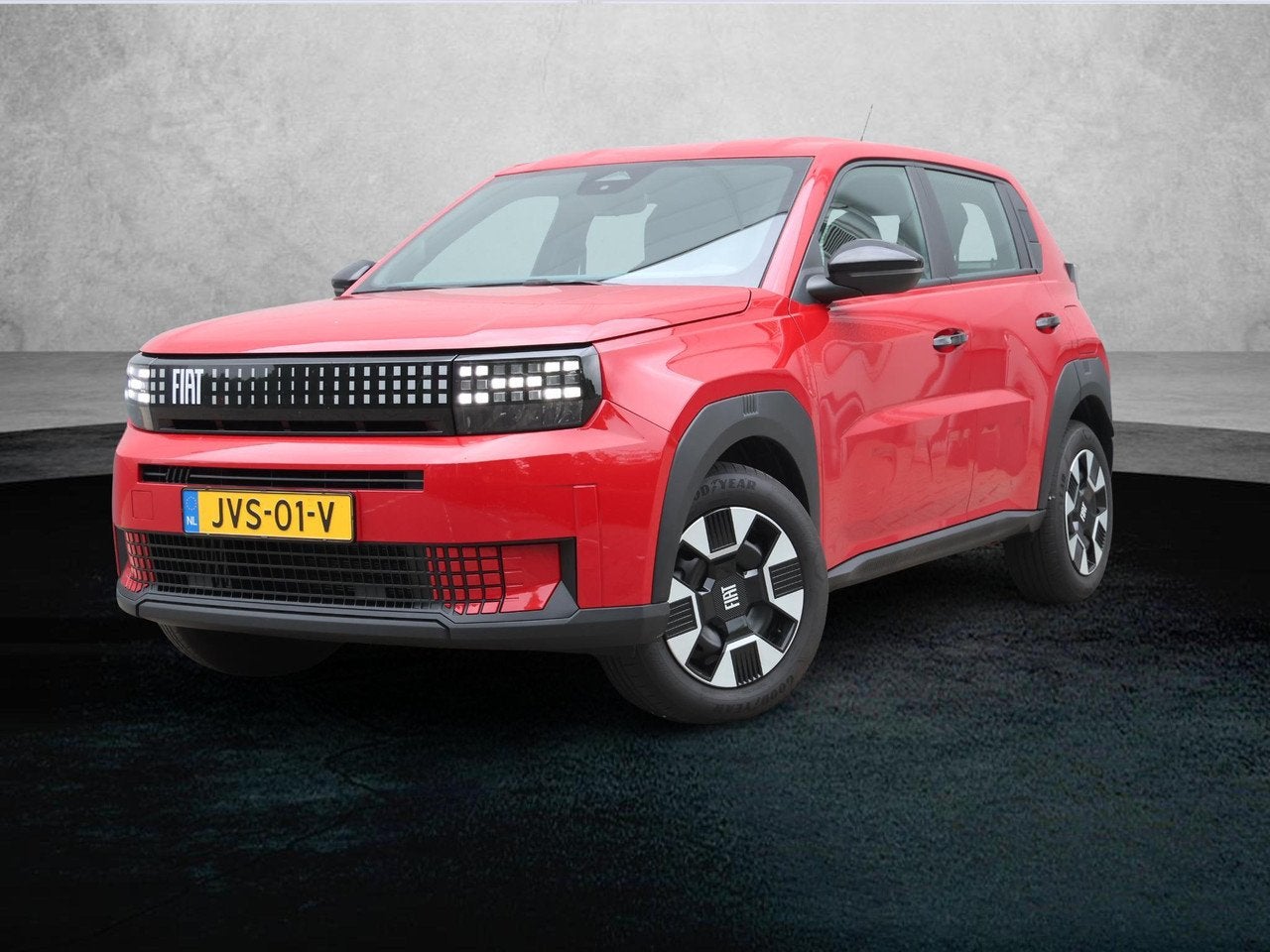 Fiat Grande Panda 1.2 Hybrid ICON | Apple Carplay/Android Au, Auto's, Fiat, Automaat, Stof, Gebruikt, Bedrijf