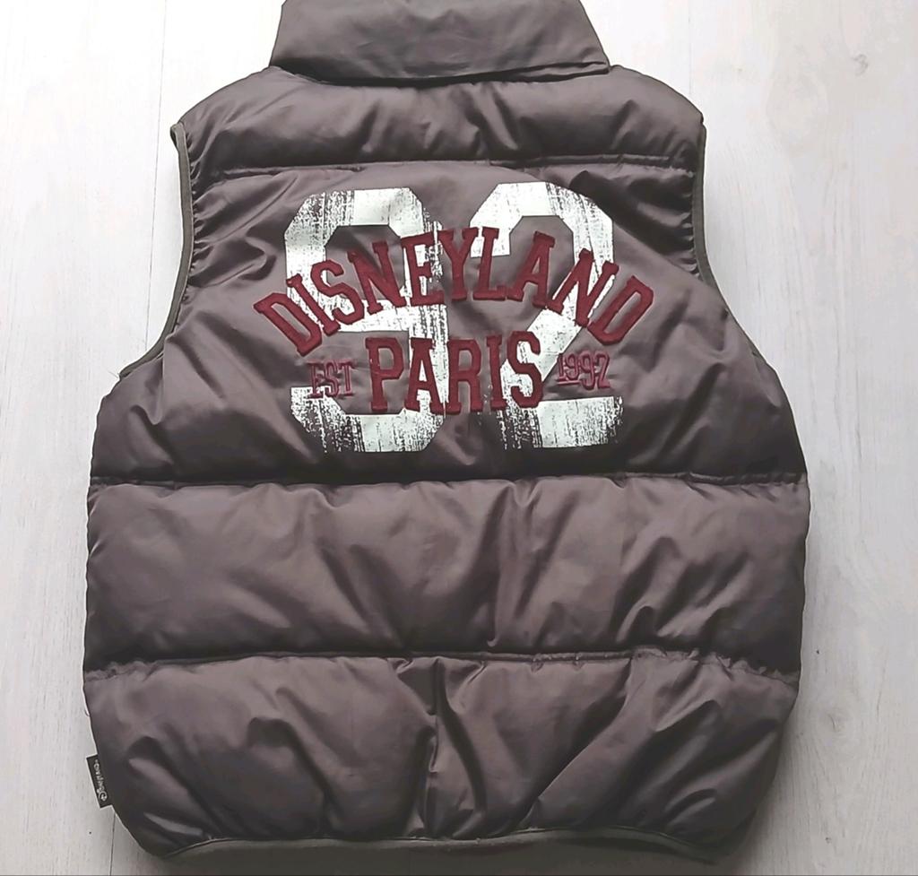 158 disneyland Paris Parijs bodywarmer jongen maat 12A, Kinderen en Baby's, Kinderkleding | Maat 158, Disney, Ophalen of Verzenden