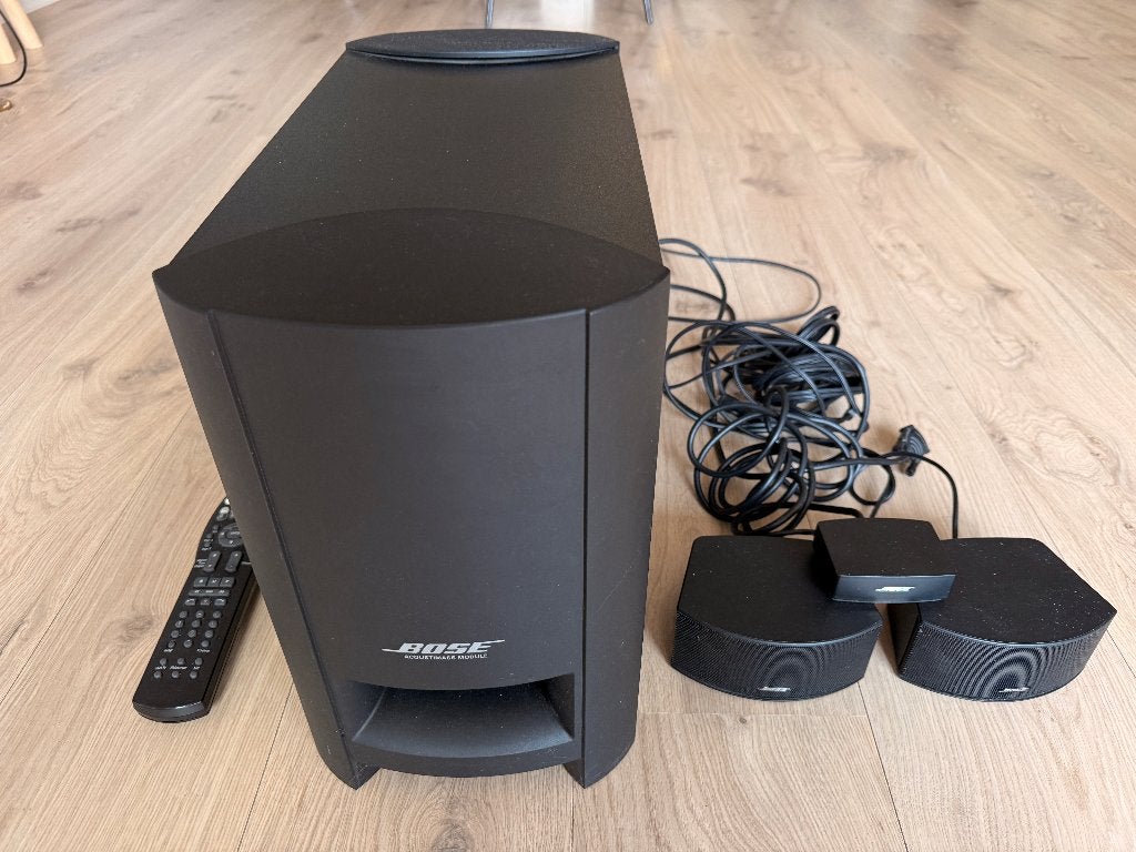 Bose - Home cinema set, Gebruikt, 2.1-systeem, 70 watt of meer, Overige spelers