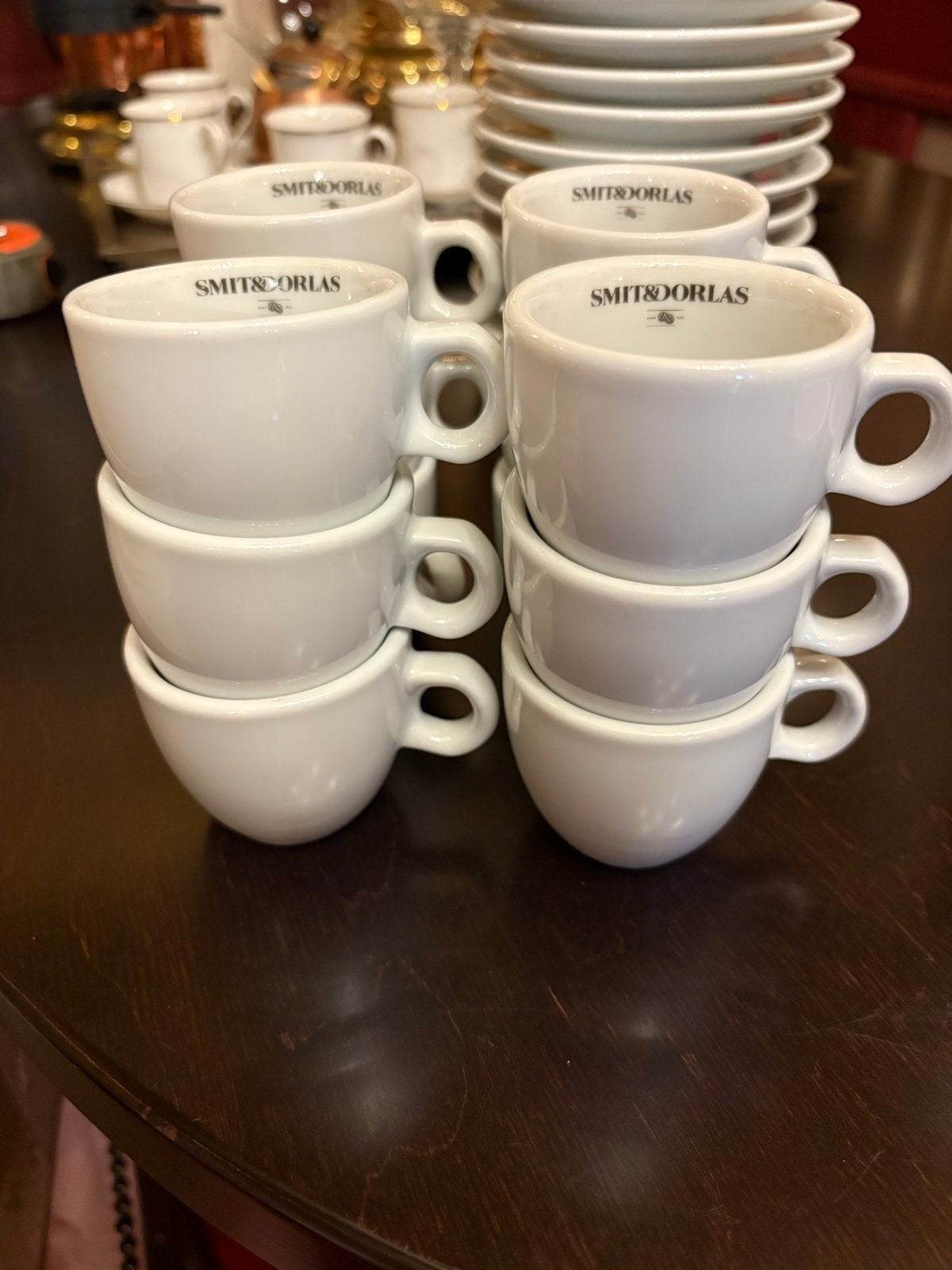 Set van 12 Smit & Dorlas Espresso Kopjes, Ophalen, Overige merken, Keramiek, Zo goed als nieuw