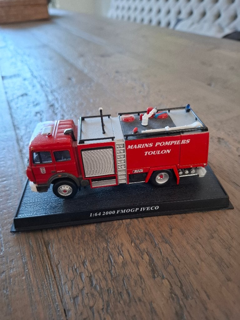 Iveco FMOGP - 1:64 - Marins Pompiers Toulon, Overige merken, Groter dan 1:32, Ophalen of Verzenden, Zo goed als nieuw