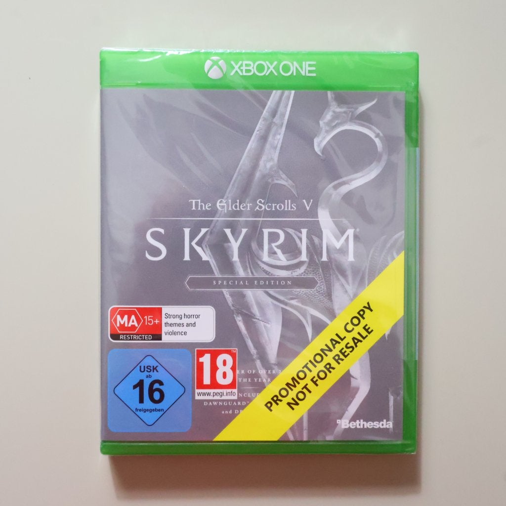 Skyrim Special Edition Xbox One – Sealed Promotional Copy, Avontuur en Actie, Vanaf 18 jaar, 1 speler, Nieuw