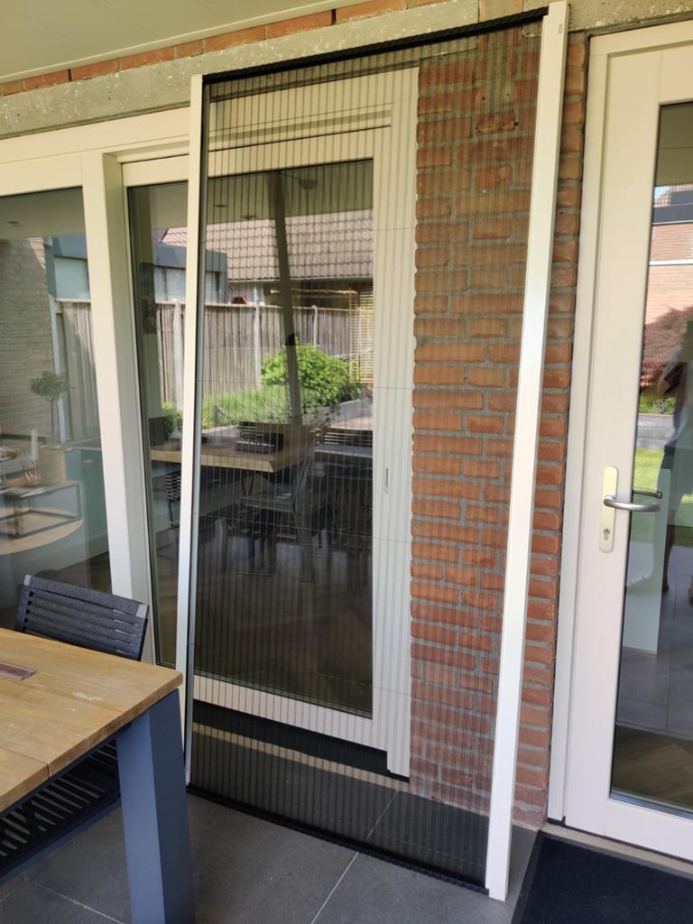Plissé Hordeur Unilux, Overige typen, Aluminium, Zo goed als nieuw, 150 tot 225 cm