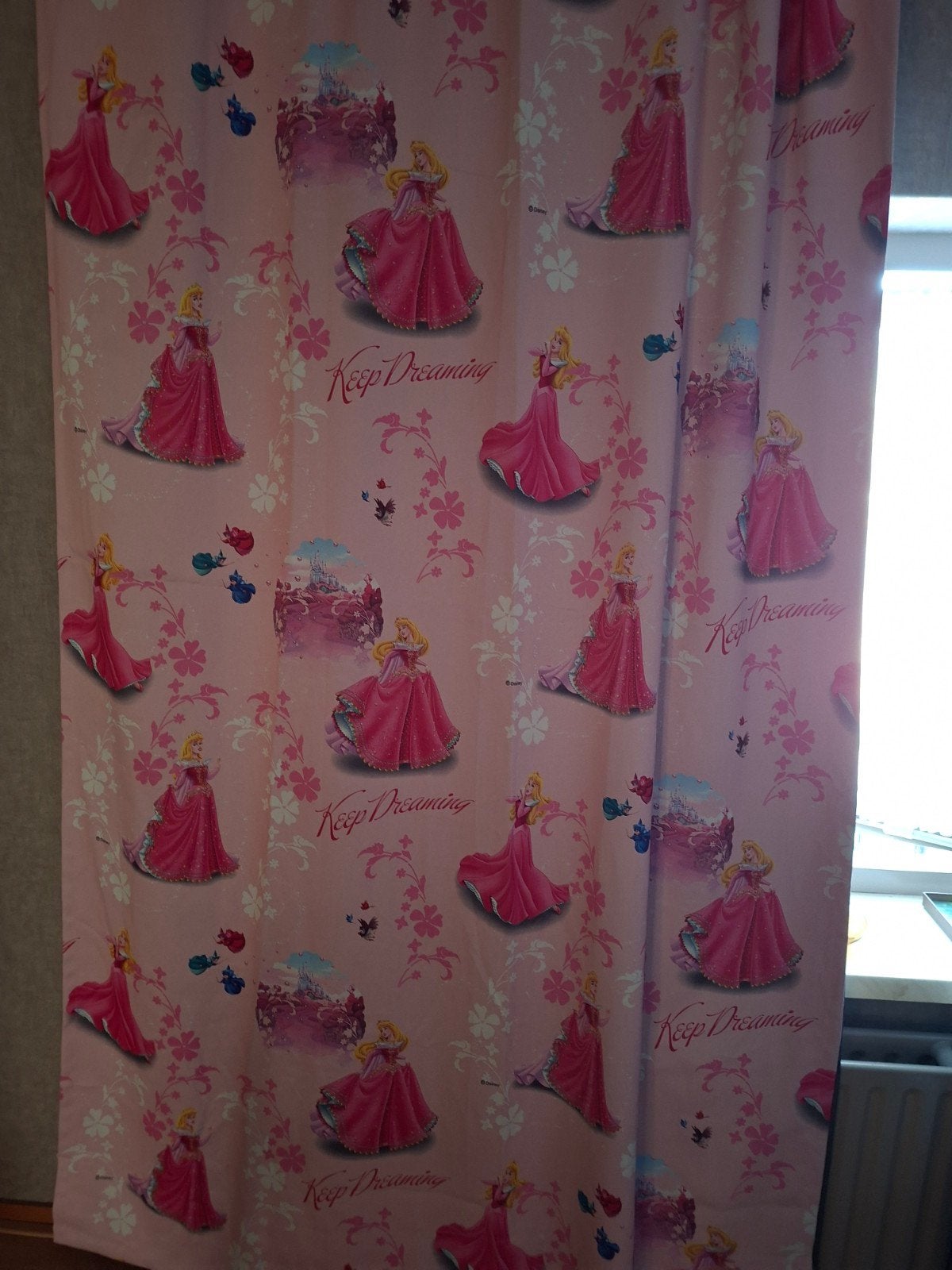 prinses  gordijnen  voor kinderkamer, Huis en Inrichting, Ophalen, Gordijn
