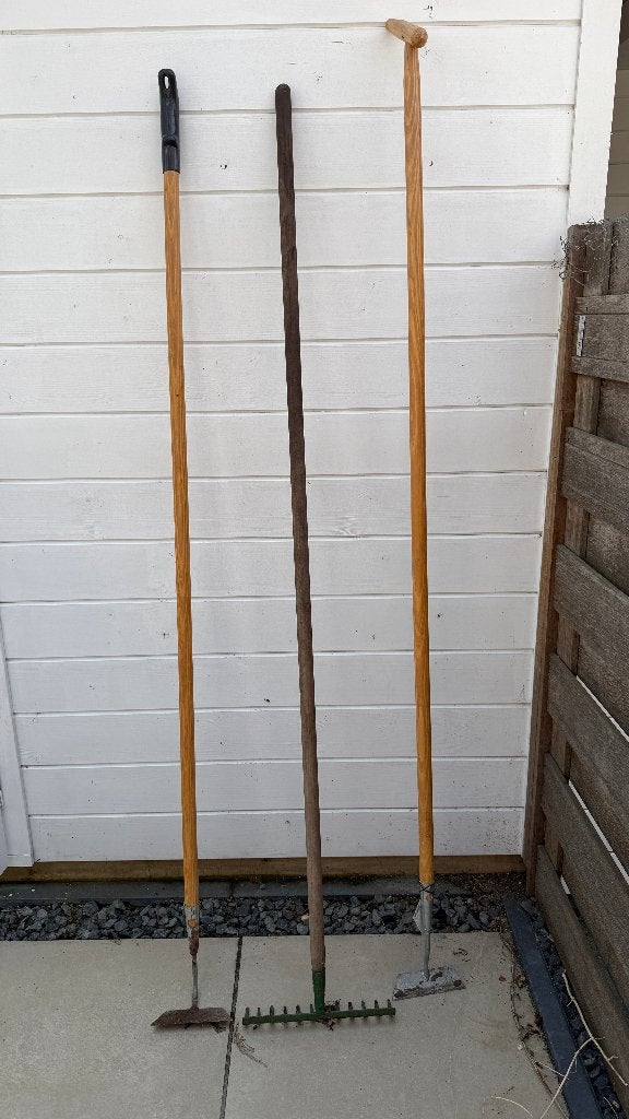 Diverse tuingereedschap, Ophalen, Zo goed als nieuw, Schoffel