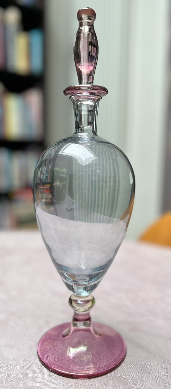 Italiaanse glazen karaf, Antiek en Kunst, Antiek | Glas en Kristal, Ophalen of Verzenden
