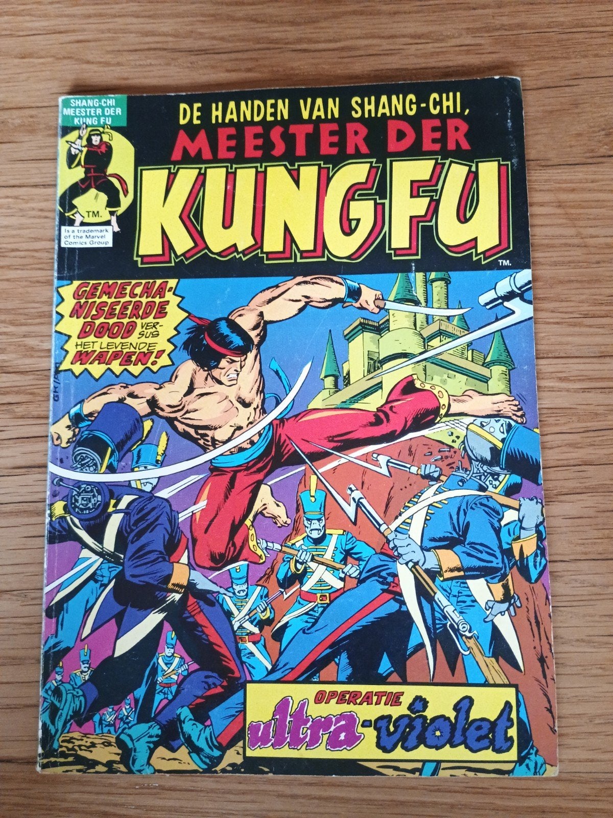 Shang-Chi, Meester der Kung Fu - Operatie Ultra-Violet, Boeken, Eén stripboek, Ophalen, Gelezen