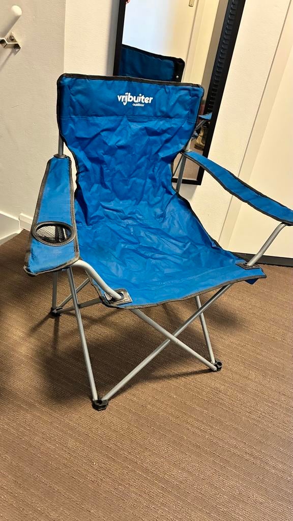 Vrijbuiter Campingstoel - Compact en Draagbaar, Ophalen, Gebruikt, Campingstoel