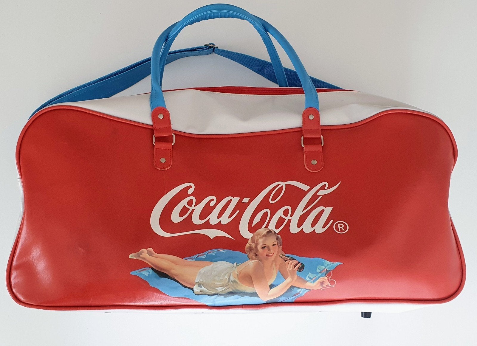 Coca-Cola Reistas - Vintage Stijl met Pin-up Meisje, 40 tot 60 cm, 30 cm of meer, Gebruikt, Minder dan 35 cm