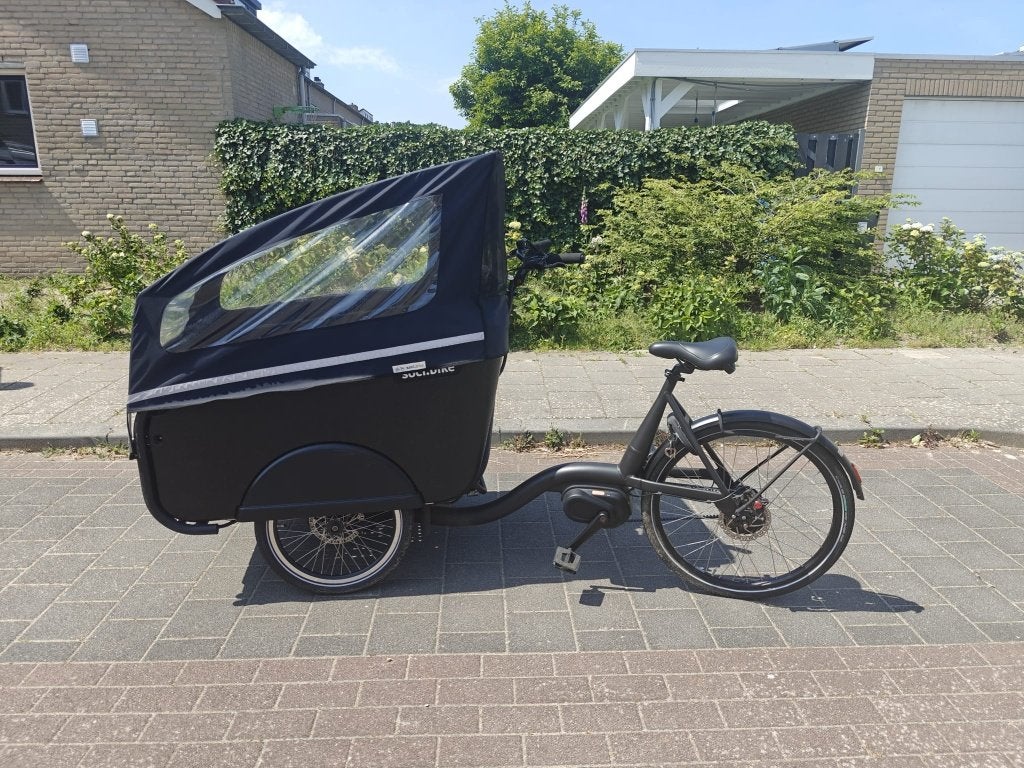 SociBike bakfiets, Huif, Zo goed als nieuw, 2 kinderen, Schijfrem