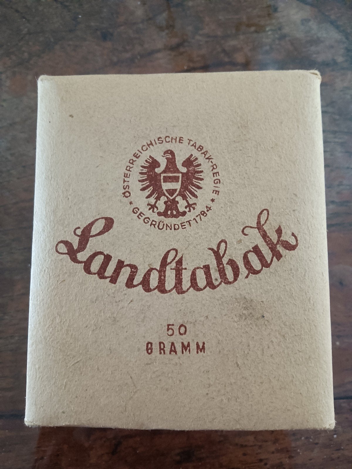 Wehrmacht Landtabak geproduceerd door Oostenrijk  WW2, Verzamelen, Ophalen of Verzenden, Duitsland