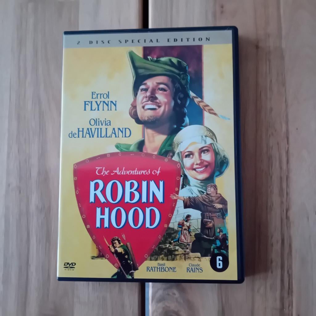 The Adventures of Robin Hood - 2 Disc Special Edition DVD, Ophalen of Verzenden, Zo goed als nieuw, Vanaf 6 jaar, Boxset