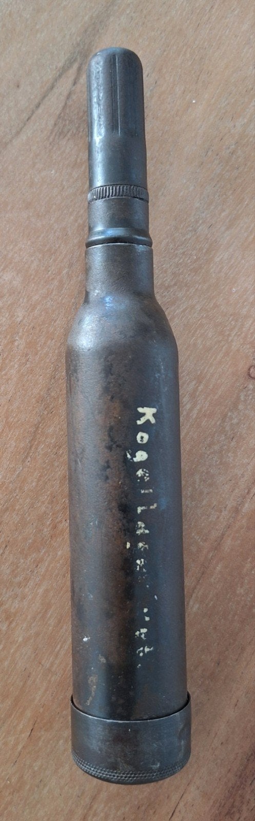 Vintage kogellager TECALEMIT vetpotje - Uniek Verzamelobject, Ophalen of Verzenden