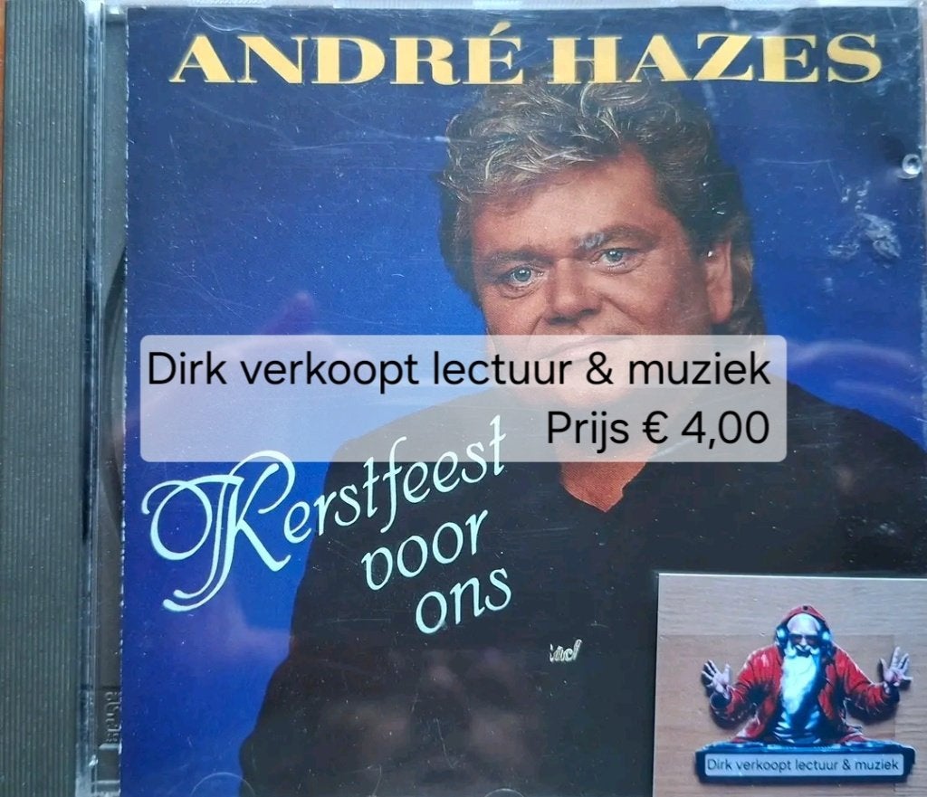 Andre Hazes: Kerstfeest voor ons (1992, NL), Kerst, Ophalen of Verzenden, Zo goed als nieuw, Album