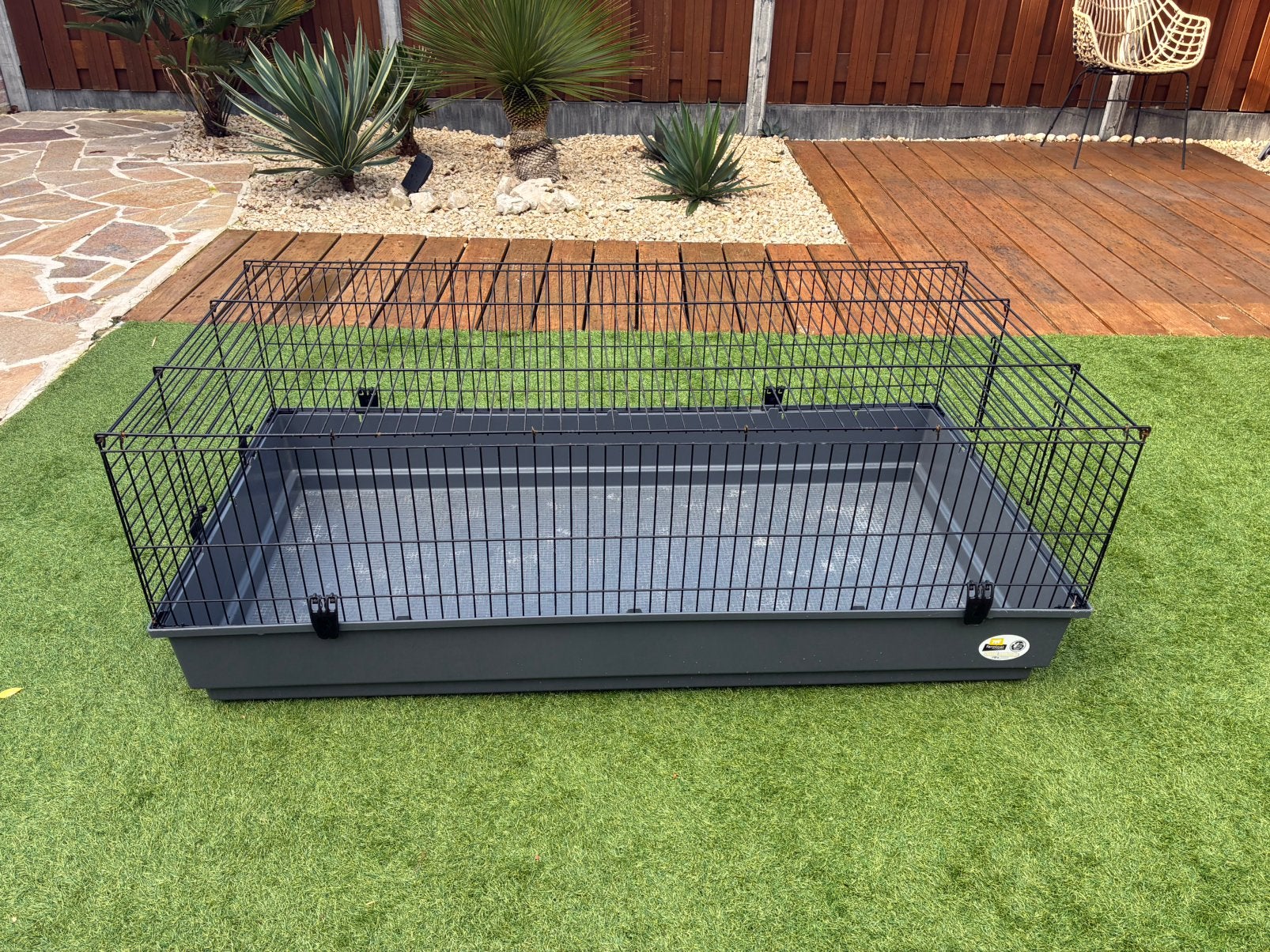 Knaagdieren kooi, Konijnen of caviahok te koop, Dieren en Toebehoren, Kooi, Minder dan 75 cm, Zo goed als nieuw, Cavia