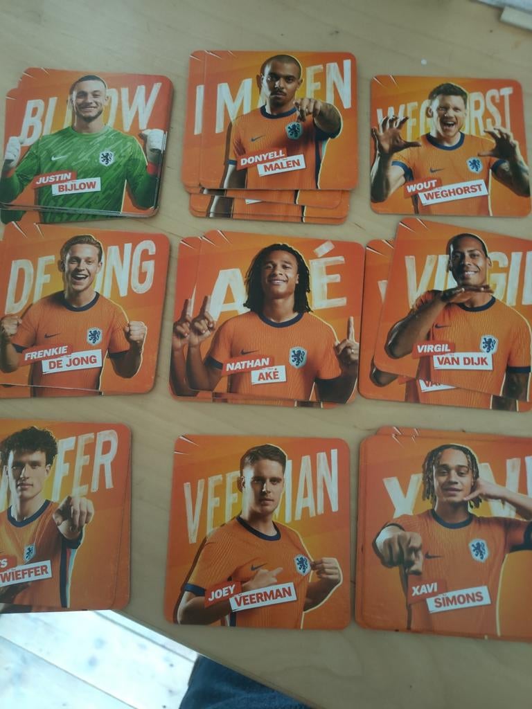 Voetbalplaatjes Albert Heijn Oranje EK/WK, Verzamelen, Ophalen of Verzenden