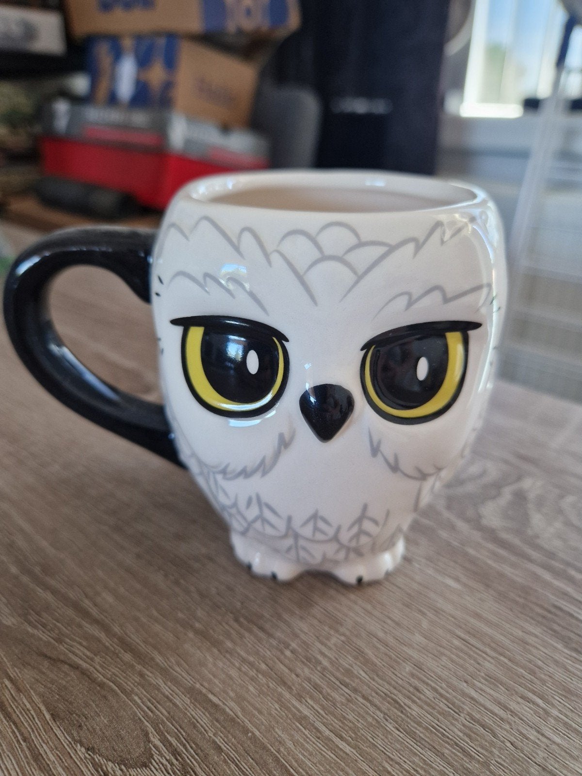 Hedwig mok, Verzamelen, Harry Potter, Ophalen, Zo goed als nieuw, Gebruiksvoorwerp