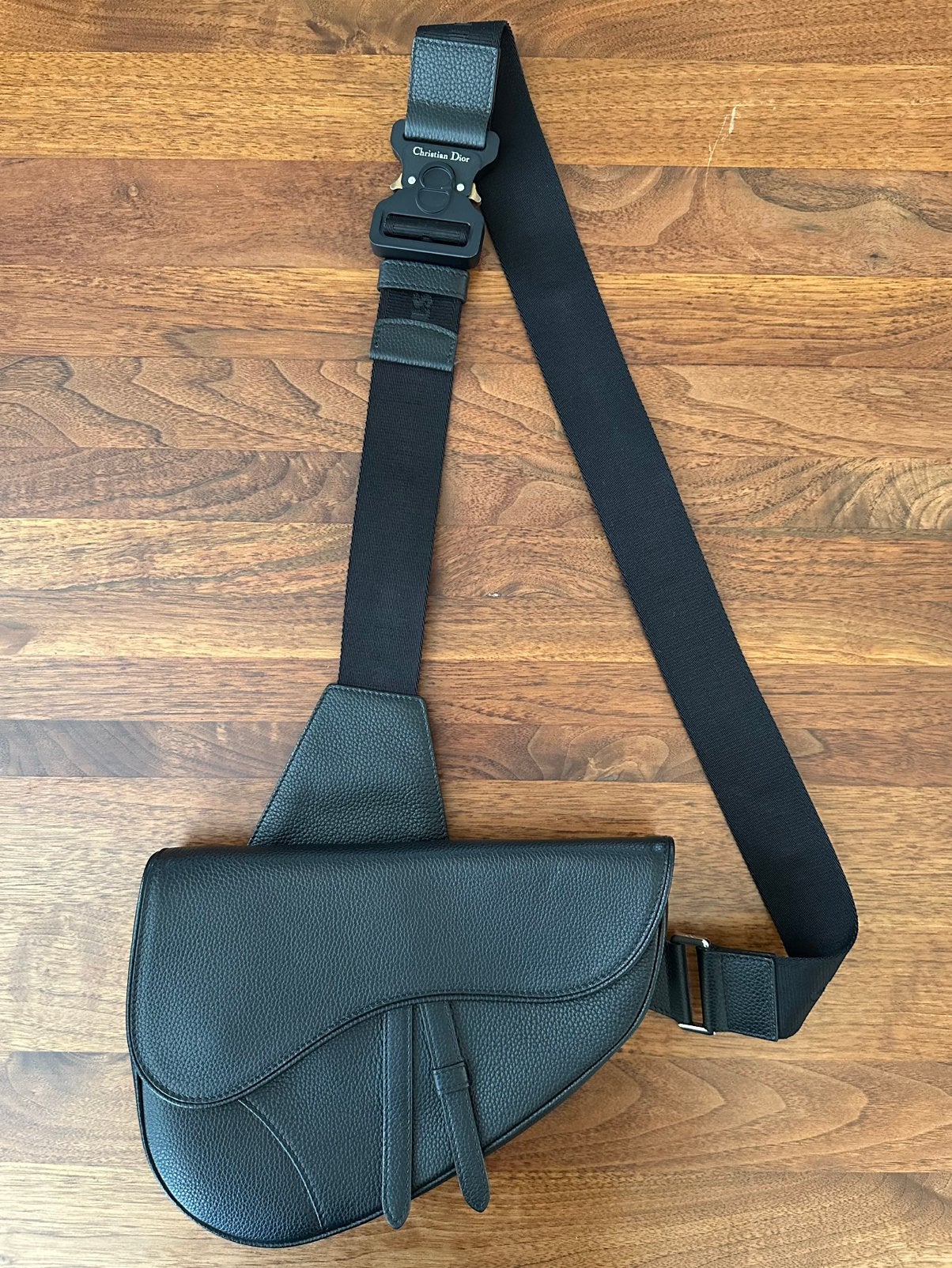 Dior Saddle Bag, Overige merken, Zwart, Ophalen of Verzenden, Zo goed als nieuw