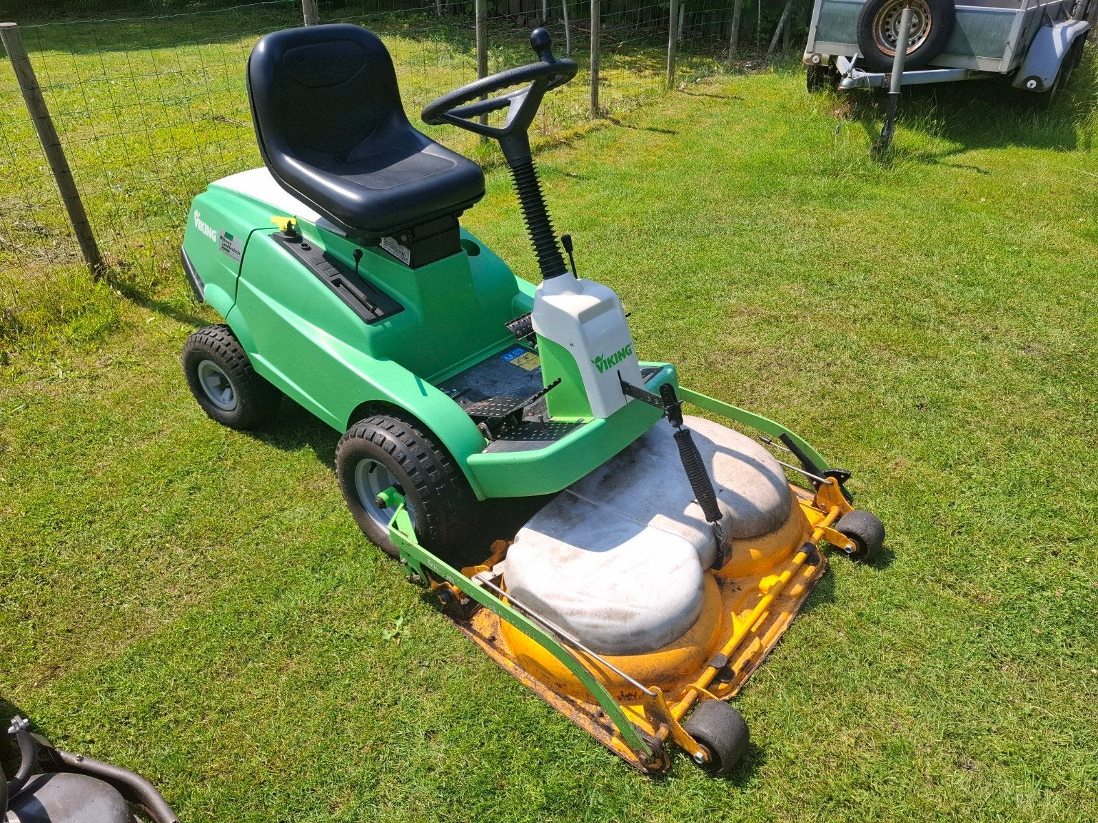 Viking zitmaaier frontmaaier 12.5 pk motor hydrostaat, Ophalen of Verzenden, Gebruikt, 50 cm of meer