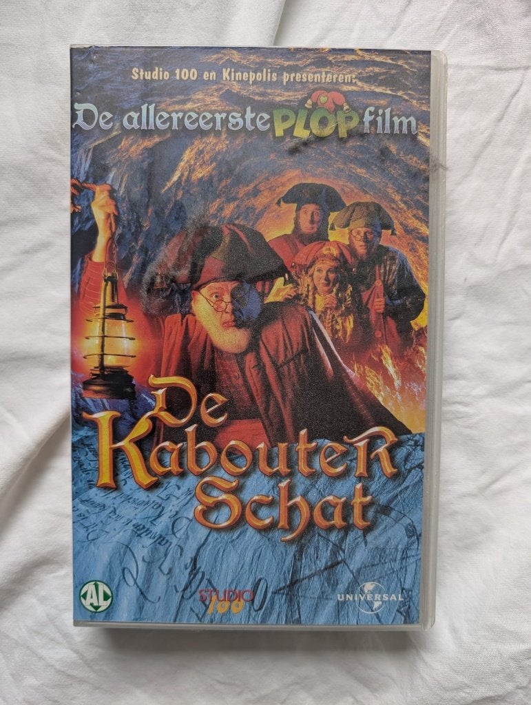 De allereerste Plop film: De Kabouter Schat VHS, Gebruikt, Alle leeftijden, Kinderfilm, VHS