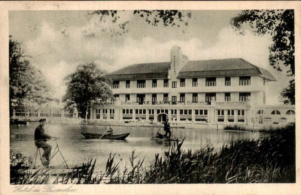 Plasmolen - Hotel - De Plasmolen, Ophalen of Verzenden, 1920 tot 1940, Gelopen, Limburg