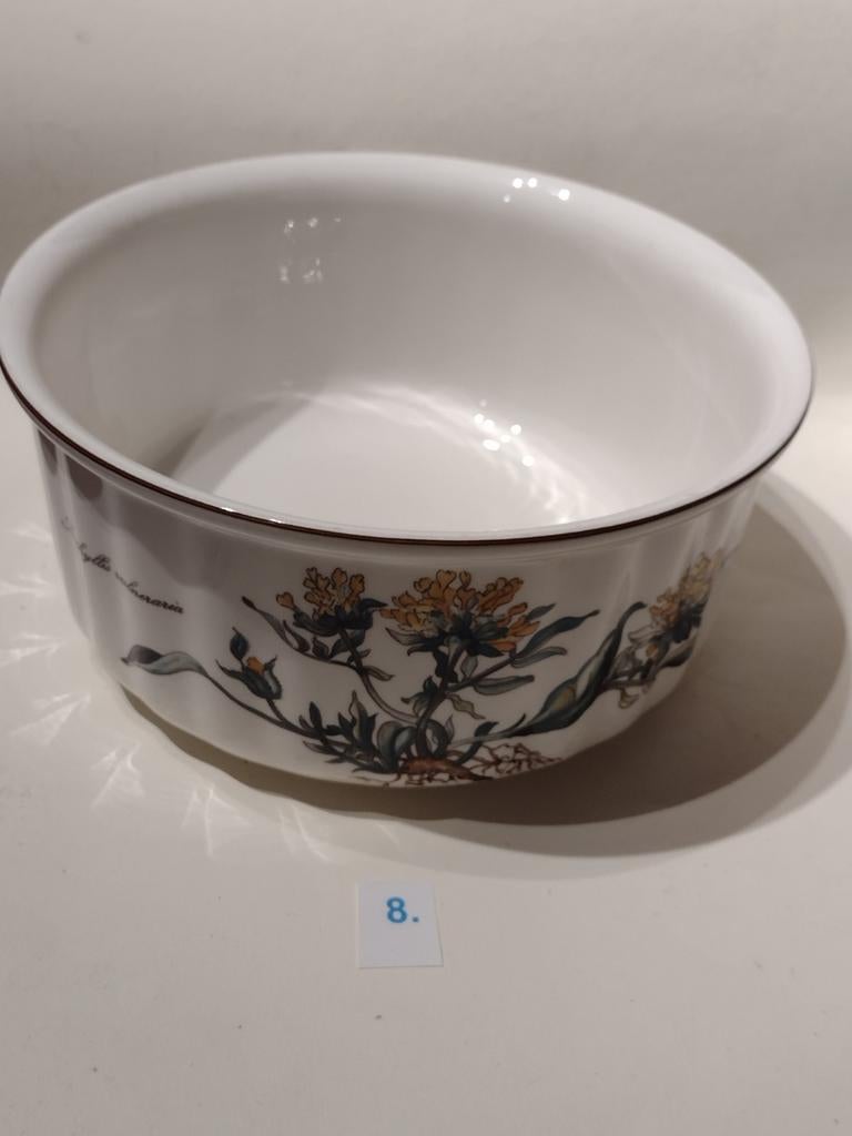 Botanica Villeroy Boch porseleinen kan en ovenschaal, Ophalen