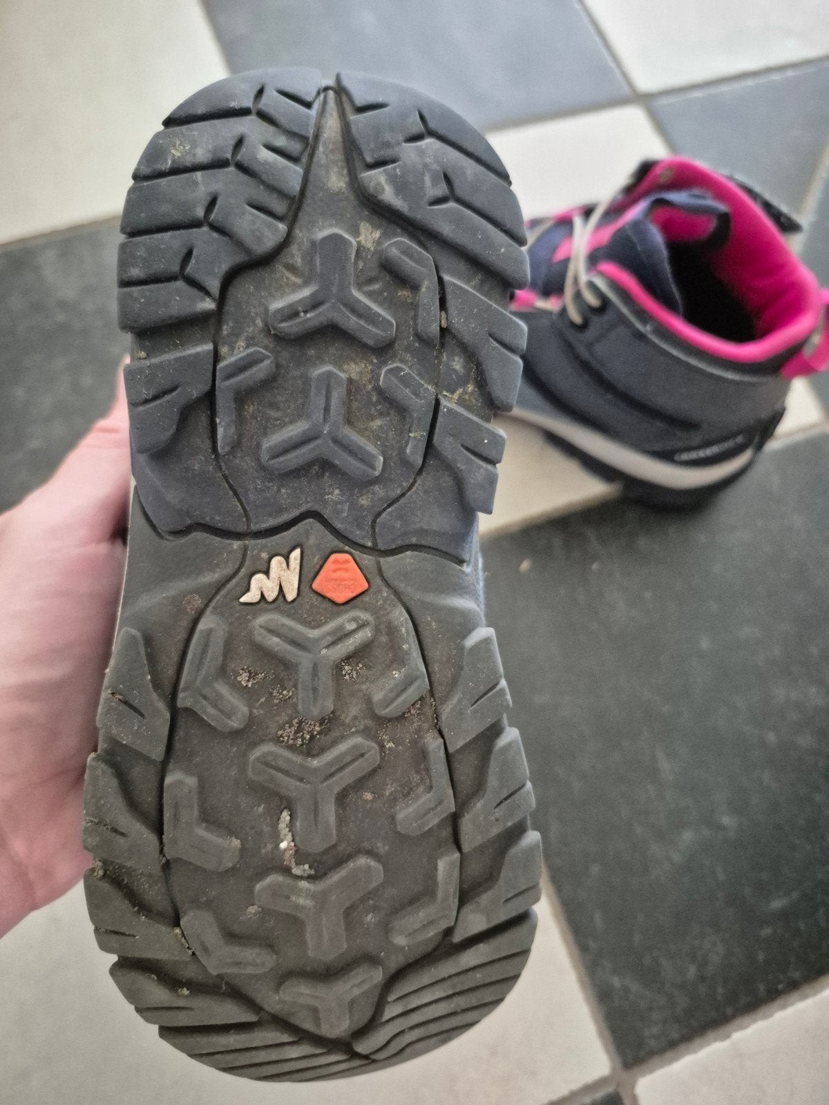Quechua Bergschoenen Maat 31 (zool 19 cm), Ophalen, Gebruikt, Schoenen