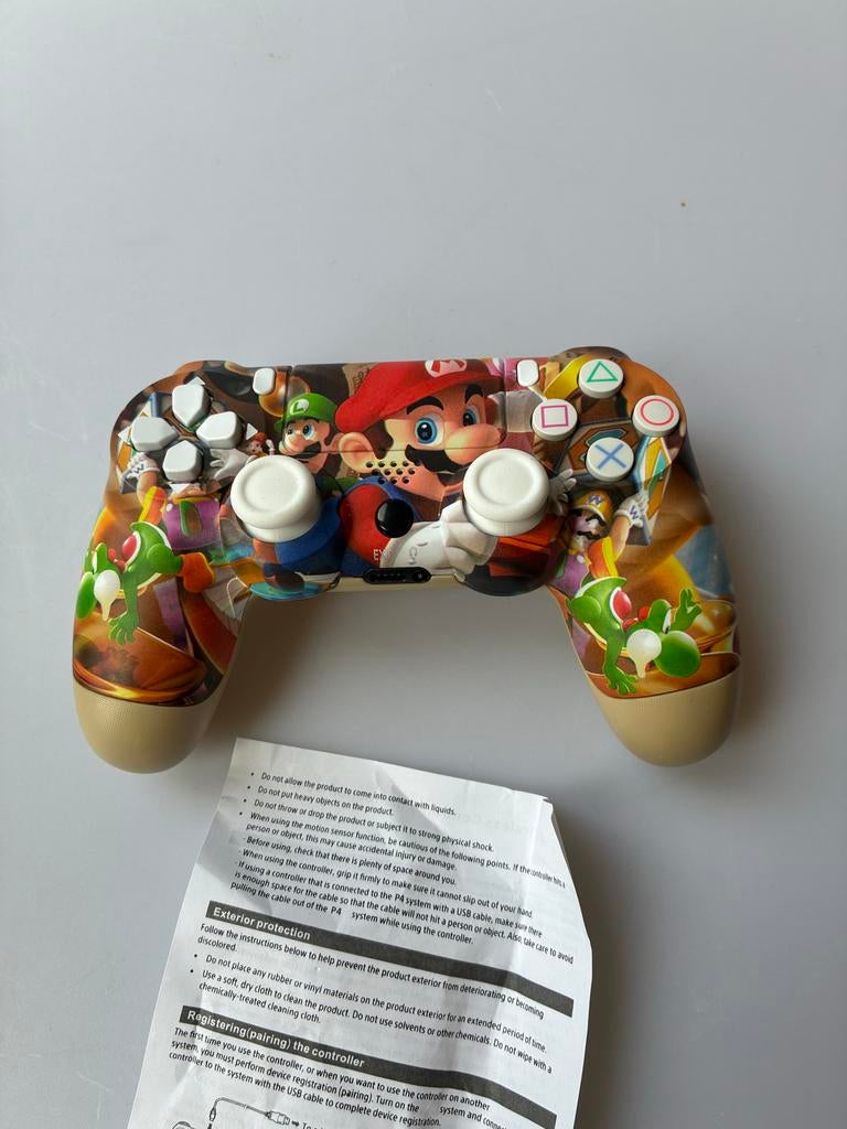 PS4 controller Mario, Avontuur en Actie, 8013XG, 1 speler, Ophalen of Verzenden