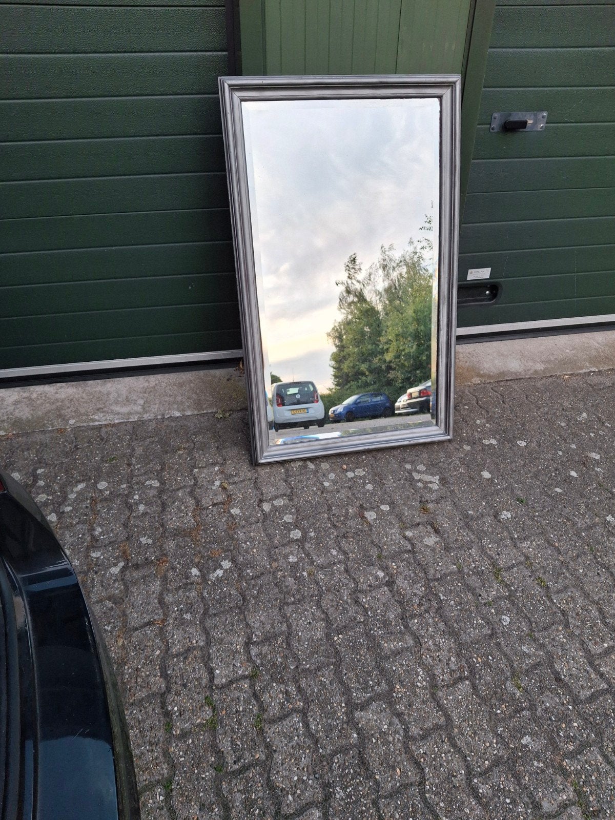 zeer grote spiegel, Ophalen of Verzenden, Zo goed als nieuw, Rechthoekig, Minder dan 100 cm