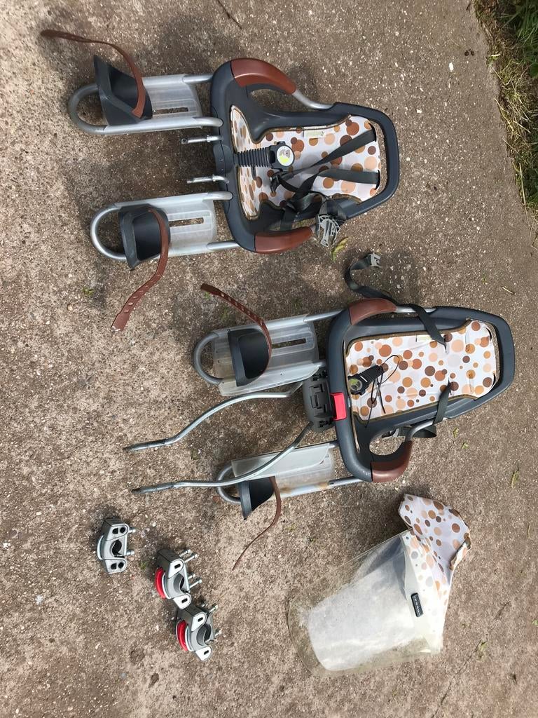 Fietsstoeltjes, Fietsen en Brommers, Ophalen, Gebruikt