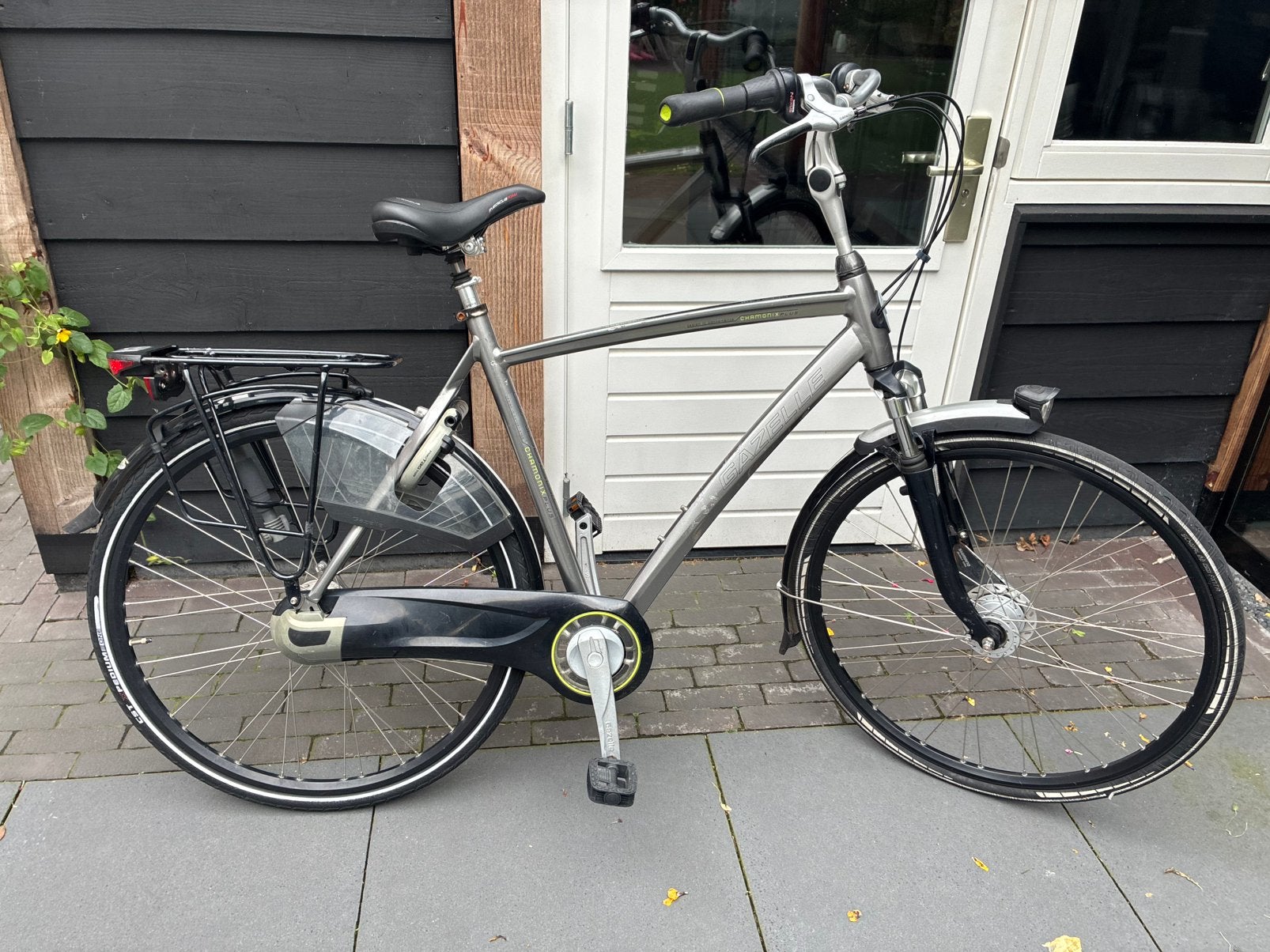 Gazelle Chamonix herenfiets, Fietsen en Brommers, Fietsen | Heren | Herenfietsen, Ophalen, Gebruikt, Gazelle, Versnellingen