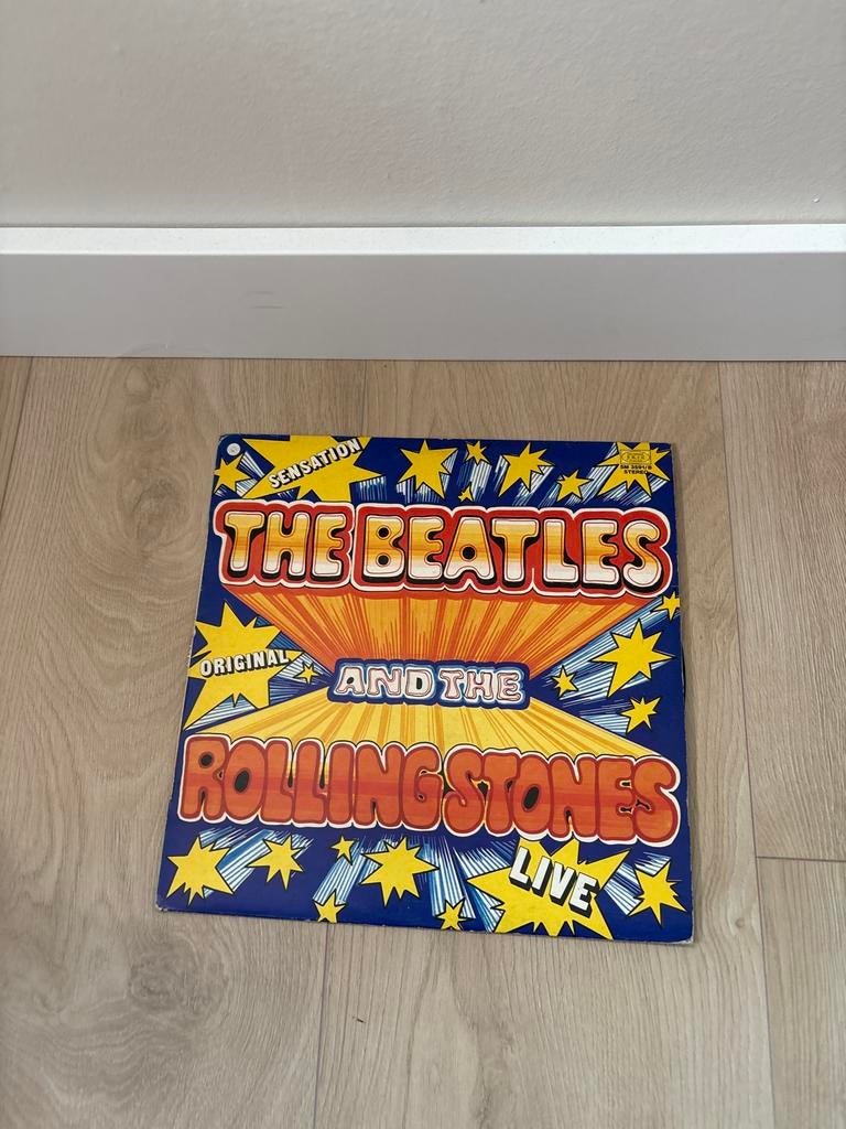 The Beatles and The Rolling Stones Live LP, Cd's en Dvd's, Vinyl | Pop, Gebruikt, Complilatie, 1960 - 1969, 12 inch, Ophalen