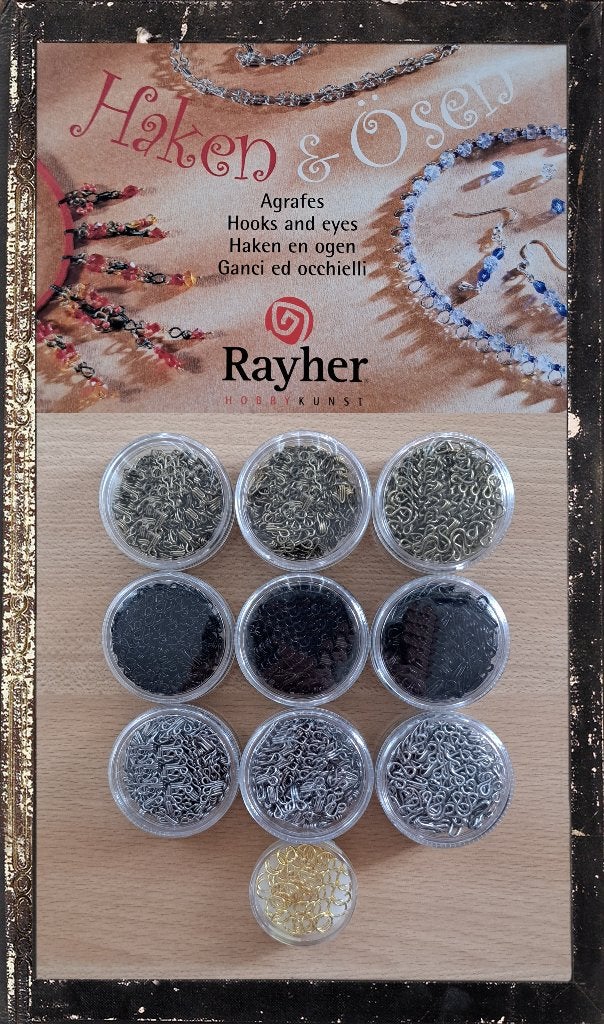 DOOSJES HAKEN en OGEN VOOR evt. SIERADEN MAKEN (div. maten), Ophalen of Verzenden, Nieuw, Overige typen