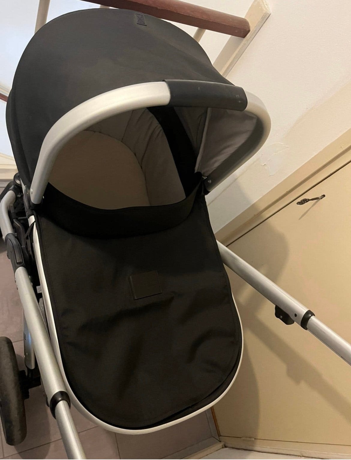Kinderwagen mutsy transit met maxi cosi/bak/wandelwagen, Ophalen, Zo goed als nieuw, Mutsy