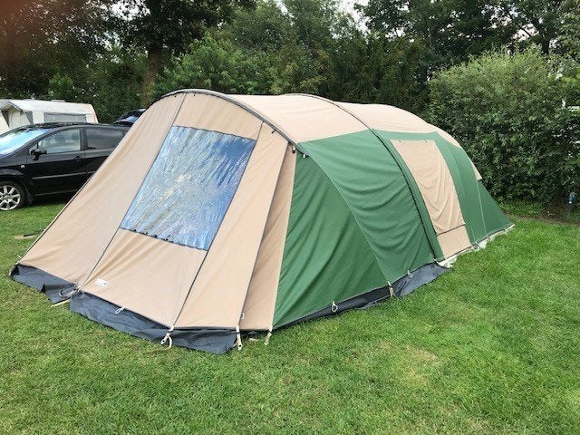 Falco 4000 tunnel tent, Ophalen, Gebruikt, Tot en met 6