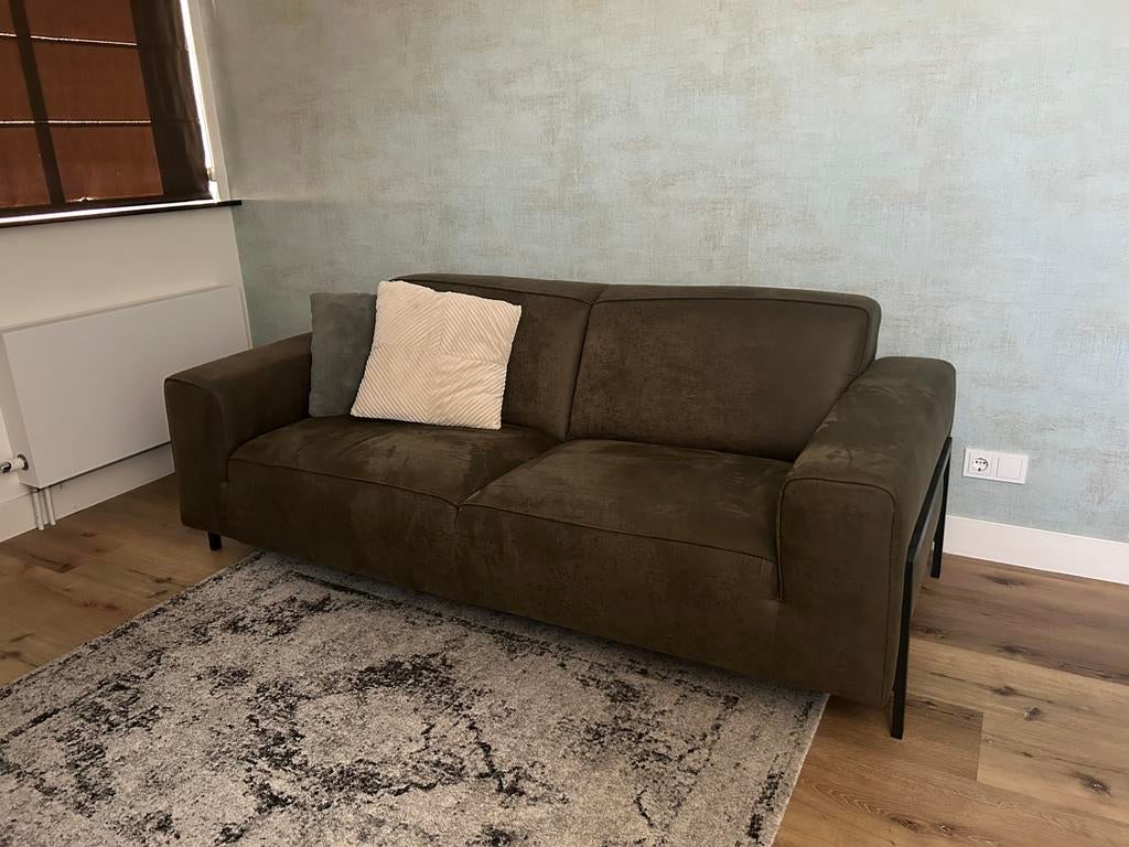 Te koop: mooie en zeer nette bank, Ophalen, 150 tot 200 cm, Tweepersoons, 75 tot 100 cm