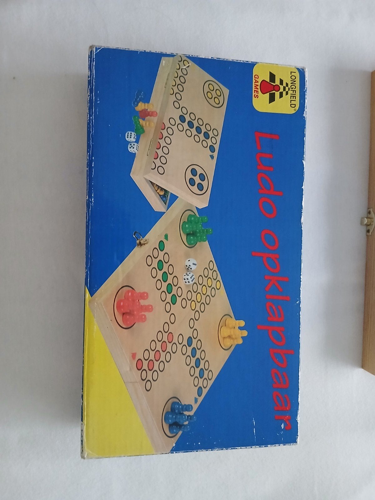 mens erger je niet!, Gebruikt, Longfield Games, Ophalen of Verzenden, Drie of vier spelers