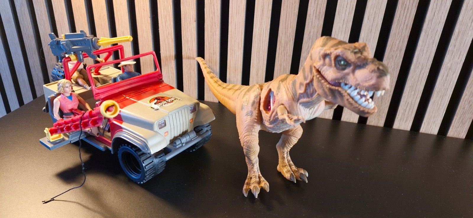 Jurassic Park Kenner Bush Devil Tracker Jeep Wrangler (1993), Ophalen of Verzenden, Gebruikt